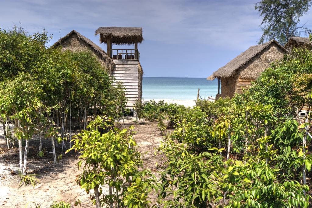 كوه رونغ ساملوم Green Blue Beach Hostel المظهر الخارجي الصورة